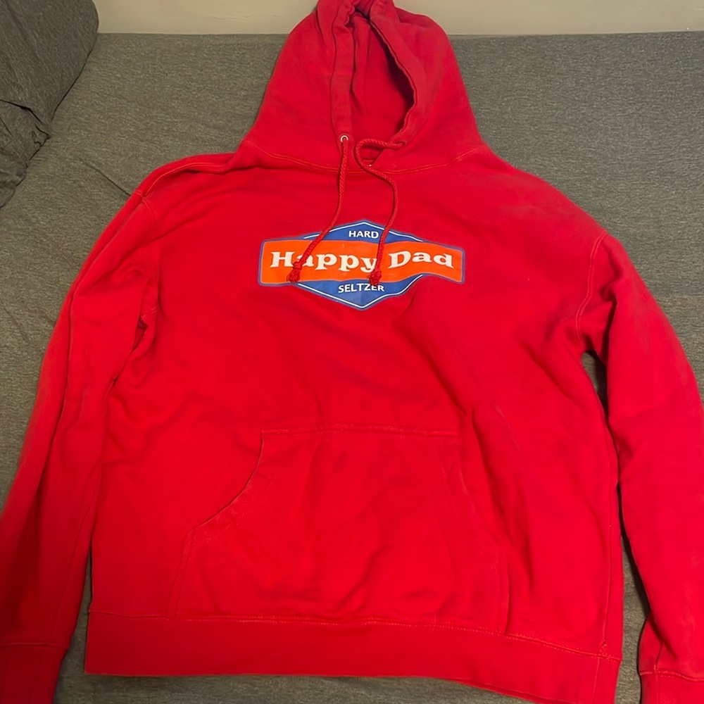 FULL SEND Happy dad hoodie 
SIZE: L